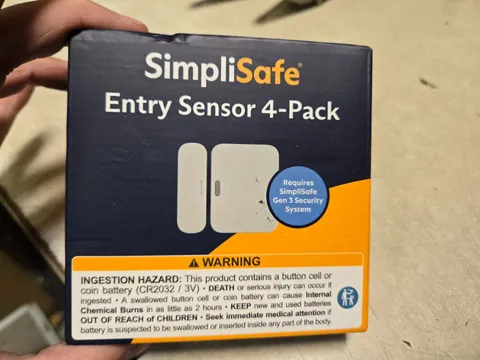 SimpliSafe ENS304 Entry Sensor Pack of 4 - White New open box