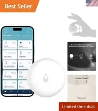 Smart Home Water Leak Detector - Wireless Zigbee Sensor for Real-Time Alerts