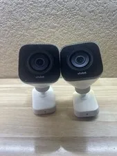 (2) Vivint Outdoor Security camera pro Gen 1 - VS-ODC300-WHT - Used