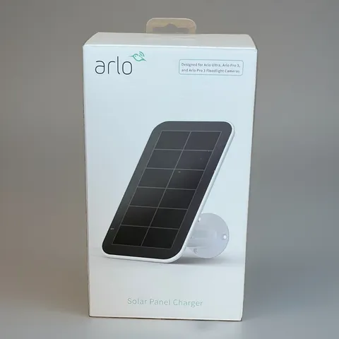 Arlo VMA5600 Solar Panel Charger Ultra Pro 3 Floodlight Camera NEW SEALED White
