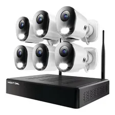 Night Owl 4K 6 Camera Security System 1TB Spotlight sale/freeship