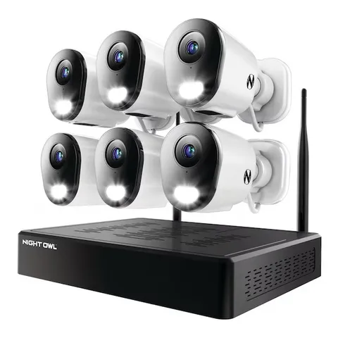 Night Owl 4K 6 Camera Security System 1TB Spotlight sale/freeship