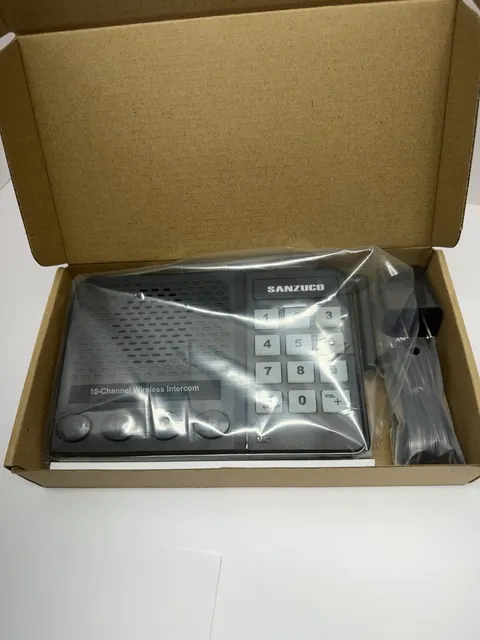 Lot of 2 10-Channel Wireless Intercom System for Home FTAN40A - FREE SHIPPING