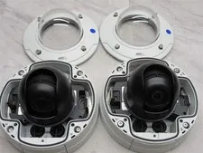 2 LOT - Axis P3375-VE POE Network Outdoor Dome Security Camera