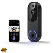 1080P Wireless Video Doorbell Camera, Outdoor Surveillance Cameras, FHD Live ...