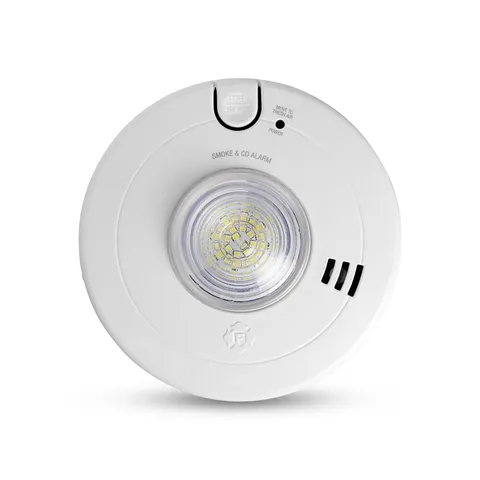 First Alert BRK Hardwire Combination Smoke & Carbon Monoxide Alarm with LED S...