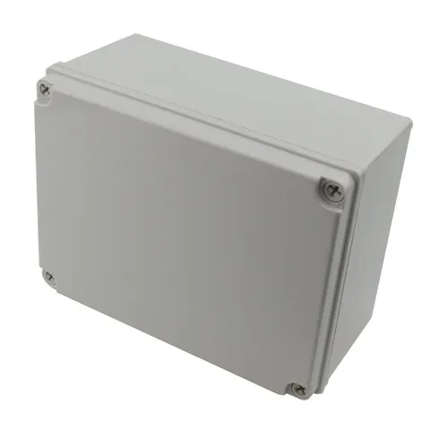 Ogrmar Plastic Dustproof IP65 Junction Box DIY Case 8"x 6"x 4", Grey