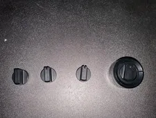 NAD 6325 cassette deck assorted knobs