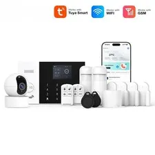 New WIFI GSM Alarm System Smart Life APP Home Smart Security Protection Wireless
