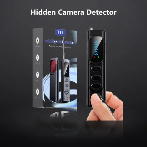 Hidden Camera Detector - Anti-Spy RF Signal Scanner & Lens Finder, Portable &...