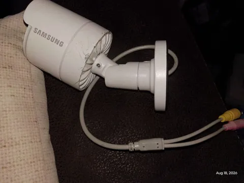 Samsung SDC-9443BCN 1080p HD Outdoor Bullet Security Camera – Weatherproof IR...