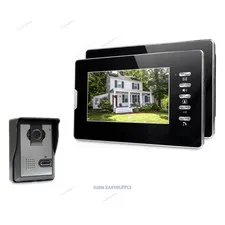 7inch Wired Video Door Entry Call System with IR Night Vision for Home Security