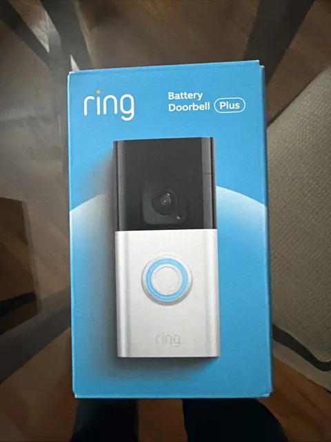 SEALED: Ring Doorbell Plus Battery-Powered Video Doorbell Camera NIB