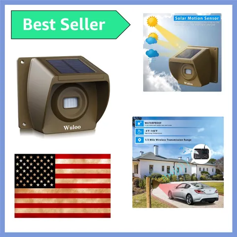 Expandable for Solar Wireless Driveway Alarm System Only Sensor, CAN NOT Work...