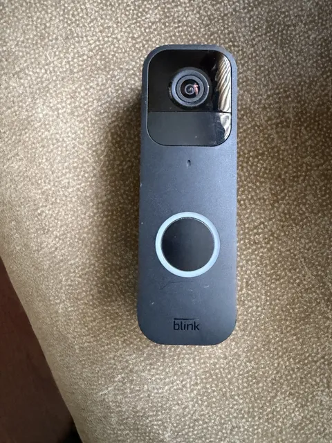 Pre-owned Blink Black Video Doorbell