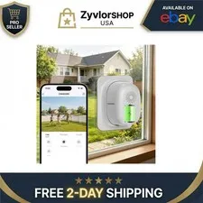 CINMOORE 2.5K Window Security Camera Wi-Fi Battery AI Night Vision