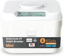 Time Lock Safe - Phone Safe Box with Timer, Timed Lock Box for Snacks & Valuable