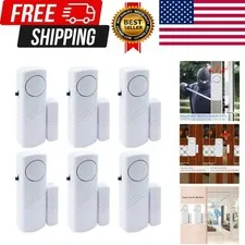 Door Window Alarm, 90DB Door Alarms for Kids Safety, Wireless Sensor Door Win...