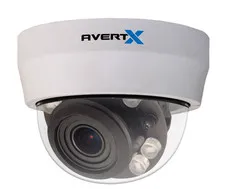 AvertX HD810 IR 4MP IR Autofocus Zoom Indoor/Outdoor IP Dome Camera - X12