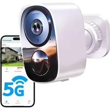 Wireless Outdoor Security Camera 2K UHD Night Vision Motion Detection WiFi