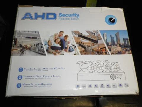 AHD S3855-3-US recording security system 8 channels - 4 cameras