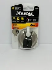 Master Lock M40XKAD Magnum Discus Padlock  Shrouded Shackle NEW ORIGINAL PACKAGE