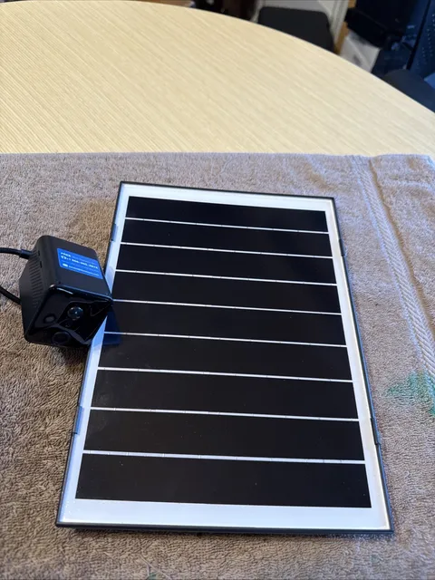 solar-powered mini security camera system