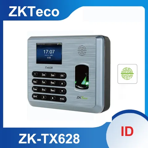 ZKteco TX628 Fingerprint 125K Card Time Attendance Fingerprint Time Clock TCP/IP