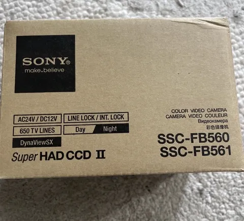 Sony ssc-fb560 Security Surveillance Camera 650tvl Day Night BRAND NEW