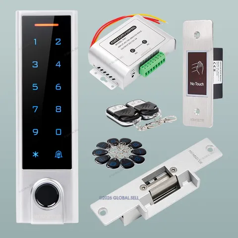 HOMSECUR IP66 APP WIFI RFID Access Control Set NO Strike Lock