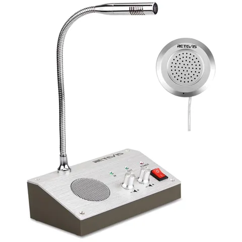 High-Power Window Speaker Intercom System - Retekess RT-9908