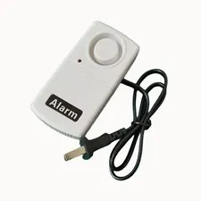 2X Power Failure Alarm Automatic Detector 120db Cut-Off White