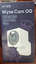 Wyze Cam OG White 1080p Indoor Outdoor Security Camera WYZECGS Open Box