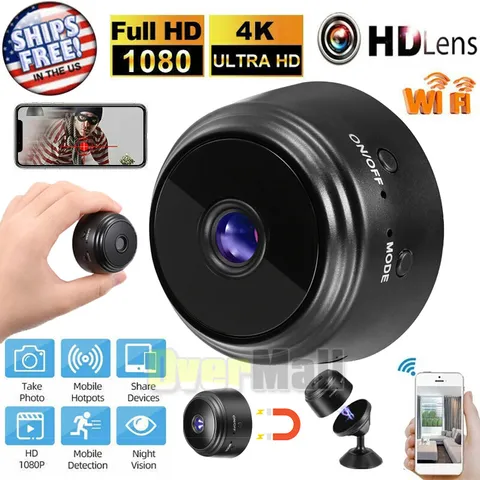 Surveillance Camera Home Security Wireless Wifi Home Night Vision Motion DVR USA