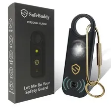 SafeBuddy Personal Alarm for Women, Men, Kids, Elderly, Self Defense - Design...