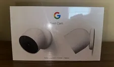Google Nest Cam (Battery) 2-Pack Indoor/Outdoor Wi-Fi 1080p White Night Vision