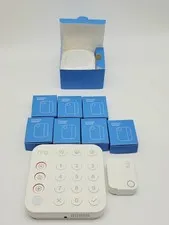 Ring Alarm Keypad 2nd Gen 8 Contact Sensors 1 Motion Detector No Power Adapter
