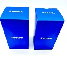 Reolink White 2 Pieces Solar-Powered Security Camera System Brand New Open Box