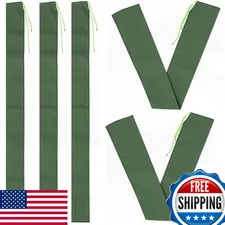 Patikil 6 X 6 Sand Bag For Flooding 5 Pack Long Canvas Sandbags Thickened Water