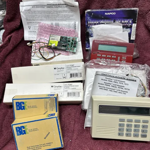 Lot Of Security Alarm Equipment. Napco, Greyfox,DMP, BGE, Magnum Alert