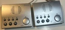2 Westinghouse 4-Channel Voice-Activated Wireless Intercom WHI-4CUPG Silver NEW