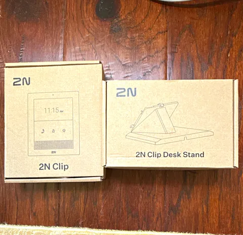 2N Clip Ethernet Intercom PoE 48V w/ Desk Stand 9138511 ACAD_2N_DESK_STAND