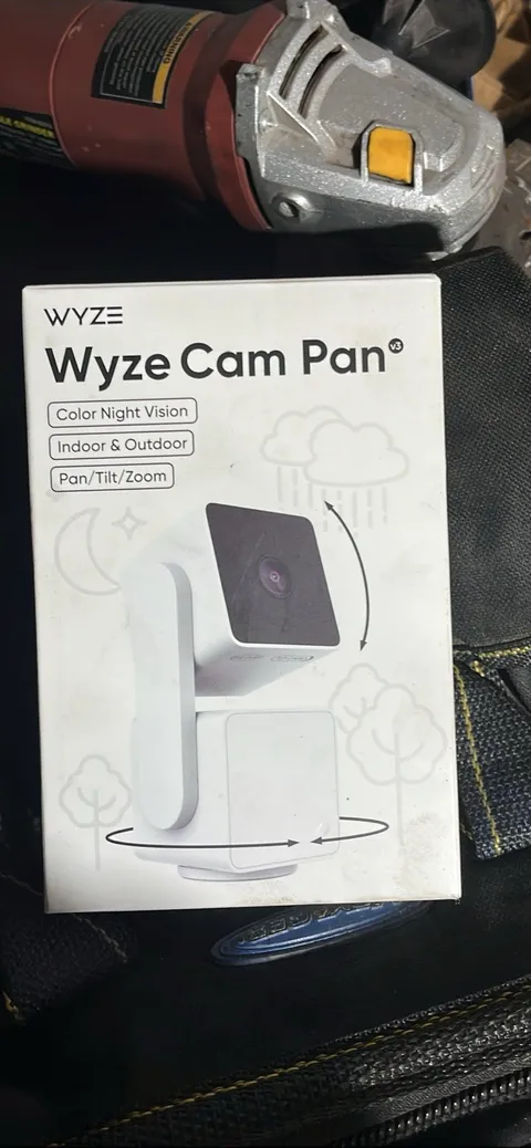 Wyze Cam Pan v3 PTZ Wi-Fi 1080p Color Night Vision Indoor/Outdoor Alexa