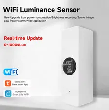 Tuya Wifi Light Sensor Luminance Sensor Illumination Brightness Detector Home 