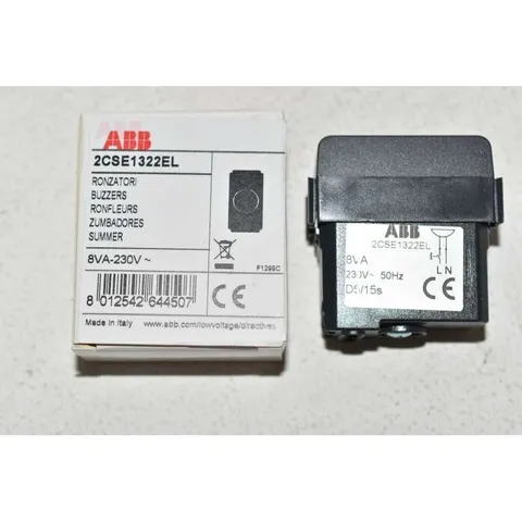 ABB ELOS 2CSE1322EL D-Type Buzzer 8VA 230Vac Ronzatore Buzzer