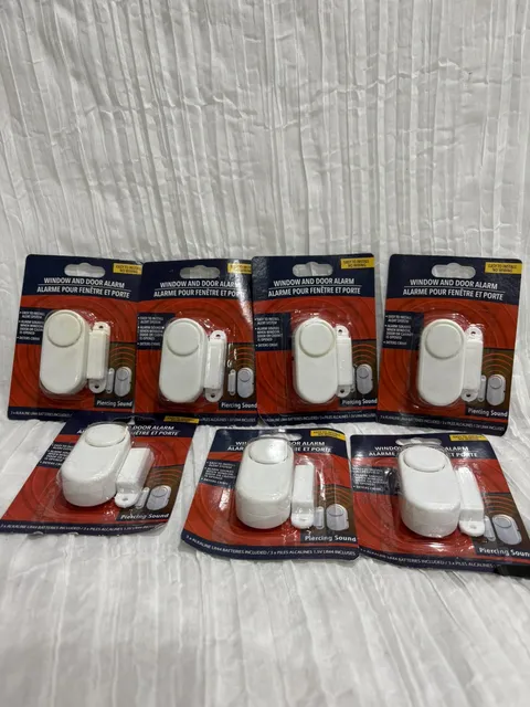 7 Pkg Window And Door Alarm, Easy To Install - LOUD