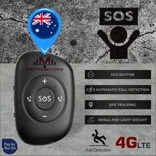Mini 4G LTE Emergency Personal Medical Alarm Alert Pendant for Elderly Seniors