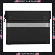 Fireproof document bag 14.2 x 10.6 inch heat-resistant waterproof money pouch