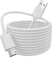 20FT USB Power Extension Cable WyzeCam YI NestCam Micro USB