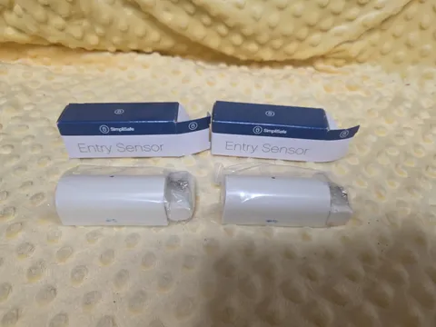 Lot of 2 Simplisafe Entry Sensor ES1000  Door - Window  - 1st Generation NEW